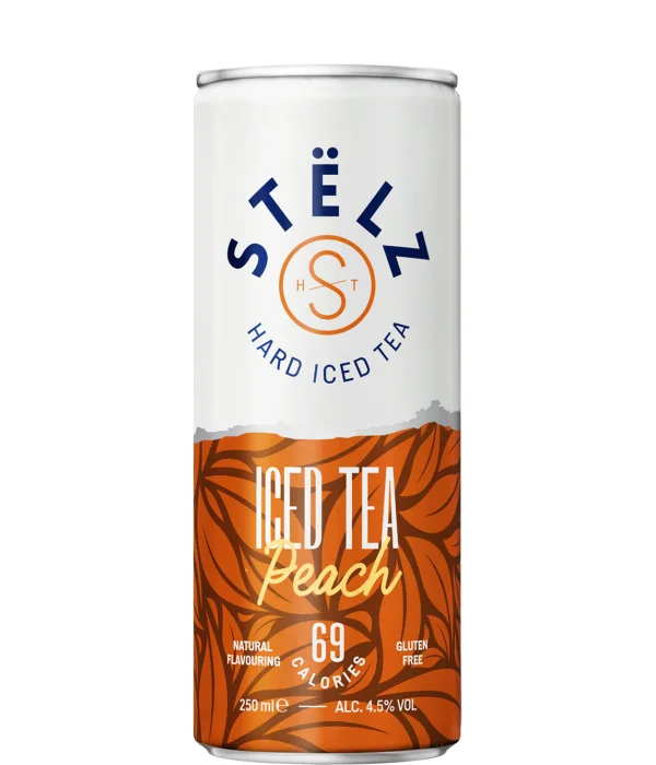 Stëlz Hard Seltzer Iced Tea Peach bij t Bockje in Bathmen