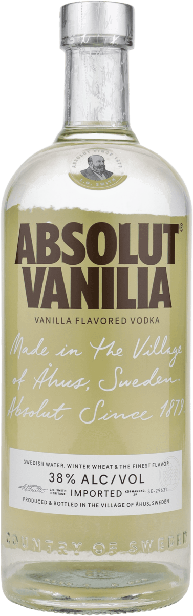 Wodka Absolut Vanilia vodka van Absolut, op voorraad bij slijterij ’t Bockje in Bathmen