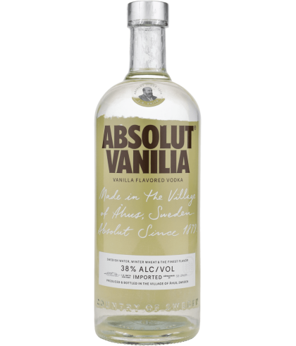 Wodka Absolut Vanilia vodka van Absolut, bij slijterij ’t Bockje in Bathmen