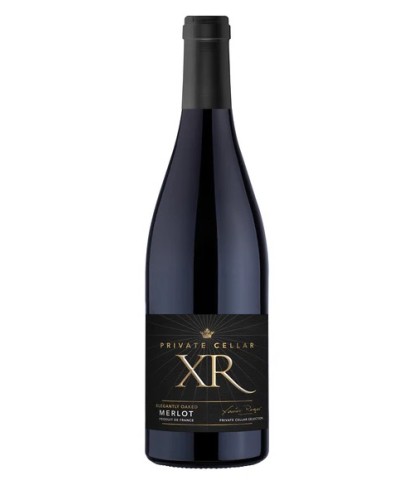 Fles XR Privat Cellar Elegantly Oaked Merlot, wijn op voorraad bij slijterij t Bockje in Bathmen