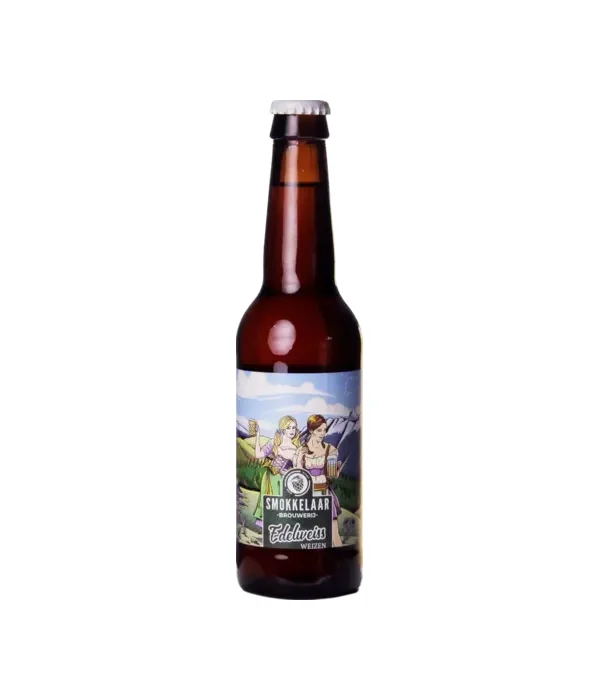 Smokkelaar Edelweiss Weizen bij t Bockje in Bathmen