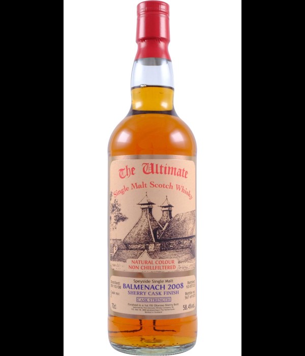 The Ultimate Balmenach 2008 Cask Strength bij t Bockje in Bathmen