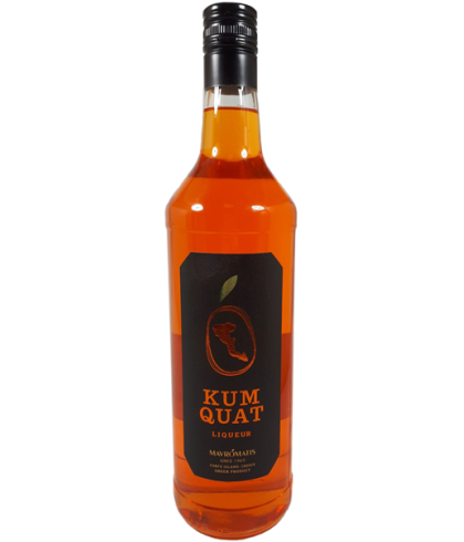 Mavrómatis Kum Quat Liqueur, op voorraad bij slijterij t Bockje in Bathmen