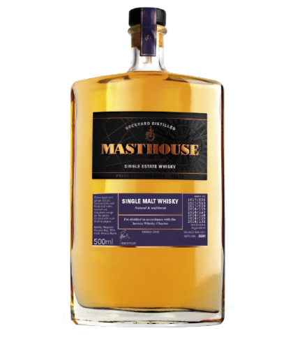 Fles Masthouse Single Cask #80, whisky, op voorraad bij slijterij t Bockje in Bathmen