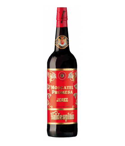 Valdespino Moscatel Promesa, op voorraad bij slijterij t Bockje in Bathmen