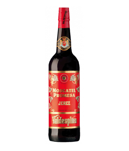 Valdespino Moscatel Promesa, op voorraad bij slijterij t Bockje in Bathmen