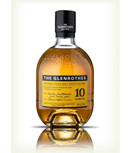 Fles The Glenrothes 10 Years Old, single malt whisky, op voorraad bij slijterij ’t Bockje in Bathmen