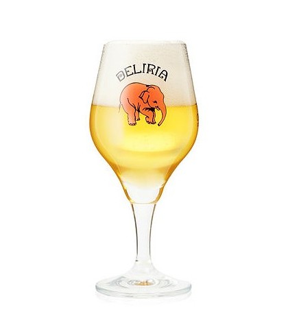 Delirium Deliria Bierglas, glas bij t Bockje in Bathmen