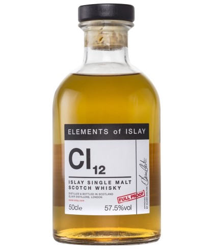 Fles Elements of Islay Cl12, single malt whisky, op voorraad bij slijterij t Bockje in Bathmen
