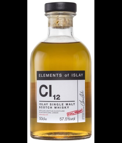 Fles Elements of Islay Cl12, single malt whisky, op voorraad bij slijterij t Bockje in Bathmen