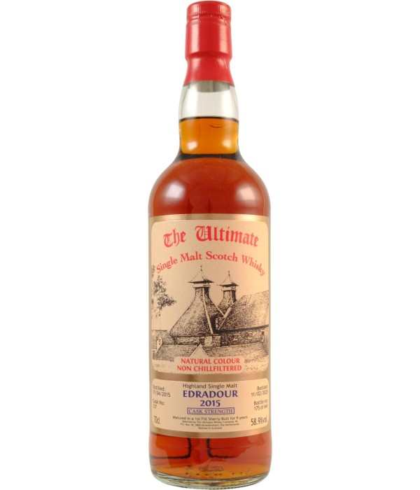 The Ultimate Edradour Cask Strength 9 Years Old 2015 #137 bij t Bockje in Bathmen