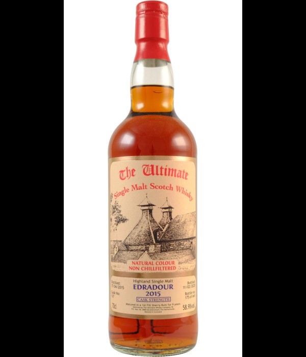 The Ultimate Edradour Cask Strength 9 Years Old 2015 #137 bij t Bockje in Bathmen