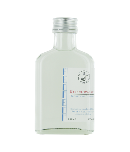 Cuisine Keukenflesje Kirschwasser bij t Bockje in Bathmen