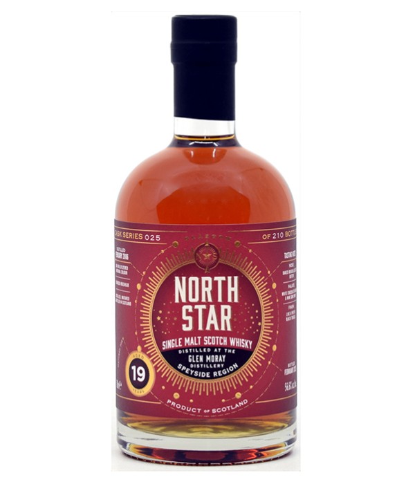 North Star Spirits Glen Moray 19Y 2006 Cask Series 025 bij t Bockje in Bathmen
