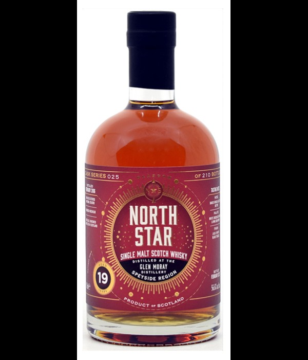 North Star Spirits Glen Moray 19Y 2006 Cask Series 025 bij t Bockje in Bathmen