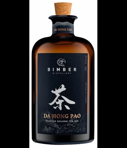 Fles Bimber Da Hong Pao Roasted Oolong Tea Gin, gin, op voorraad bij slijterij t Bockje in Bathmen