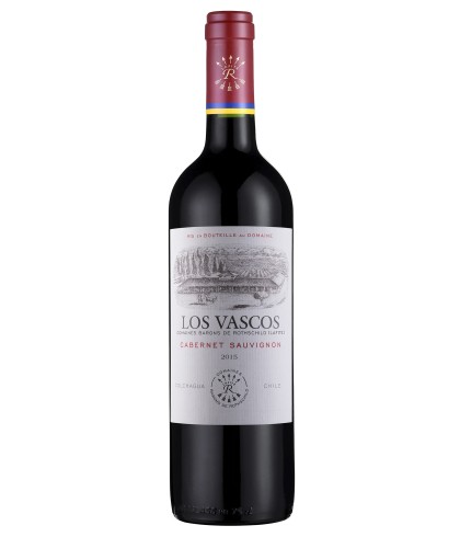 Fles Los Vascos Cabernet Sauvignon, wijn op voorraad bij slijterij t Bockje in Bathmen