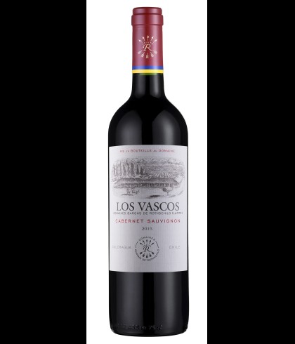 Fles Los Vascos Cabernet Sauvignon, wijn op voorraad bij slijterij t Bockje in Bathmen