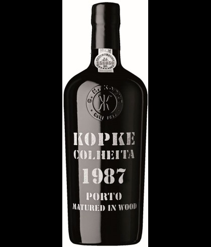 Kopke Colheita Port 1987, op voorraad bij slijterij t Bockje in Bathmen