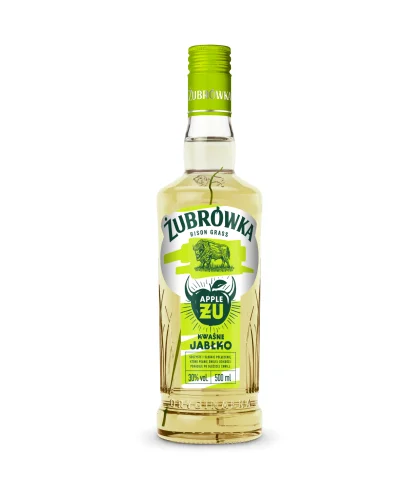 Wodka Zubrowka Fresh Kwaśne Jabłko van Zubrowka, bij slijterij ’t Bockje in Bathmen