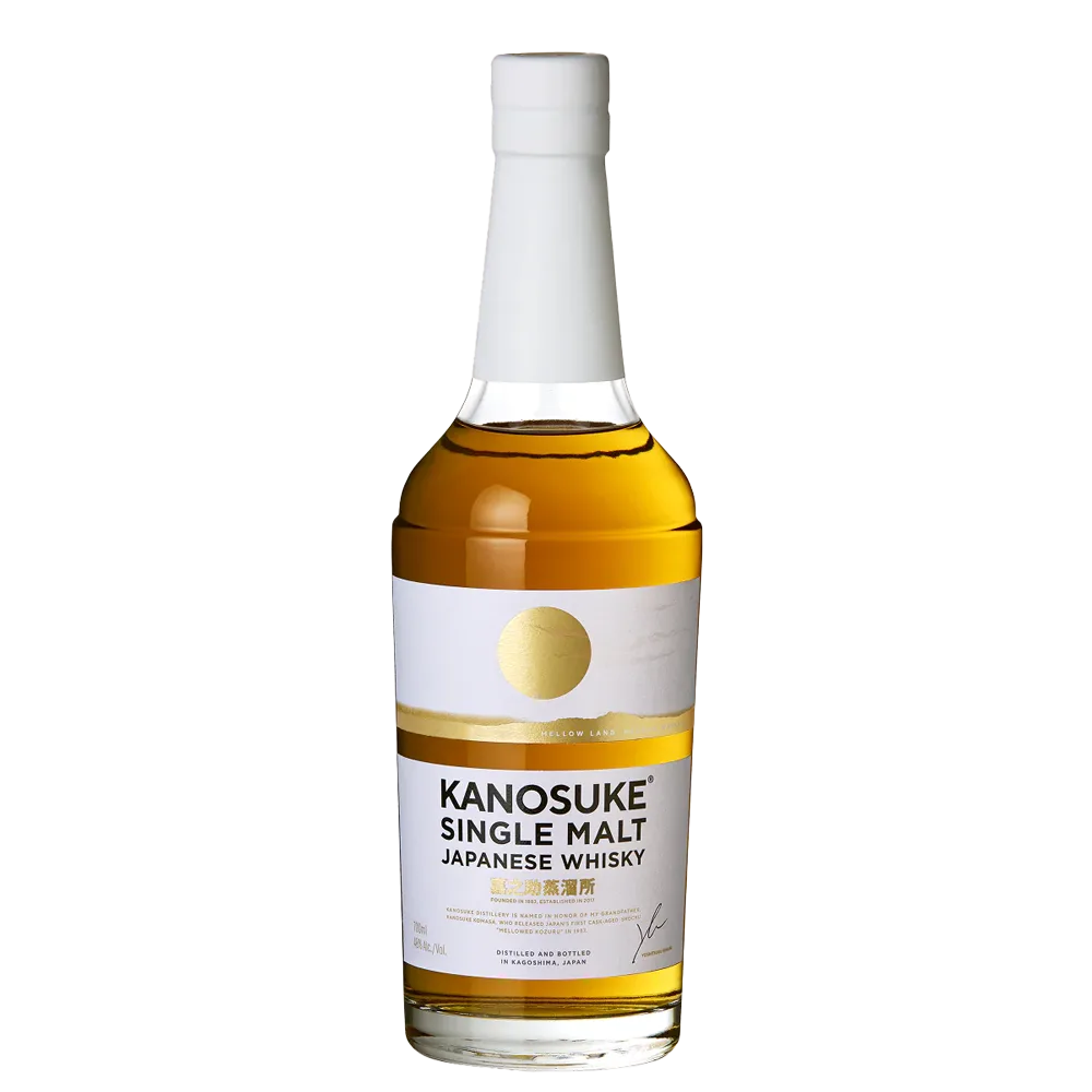 Fles Japanse single malt van Kanosuke, op voorraad bij slijterij t Bockje in Bathmen