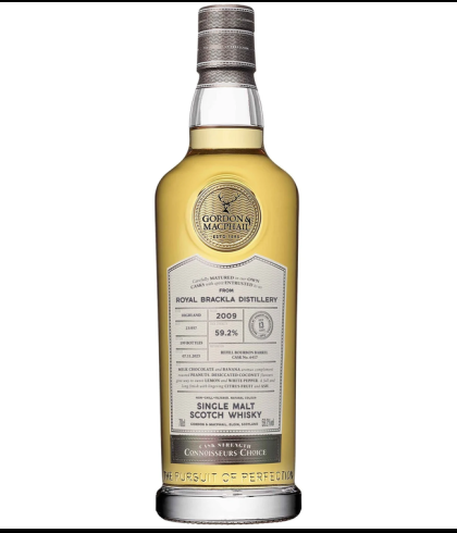 Fles Gordon & MacPhail Royal Brackla 2009, single malt whisky, op voorraad bij slijterij t Bockje in Bathmen