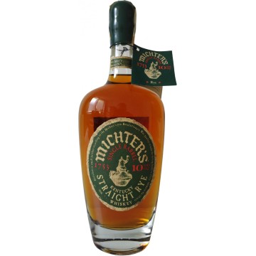 MICHTER'S Singel Barrel Straight Rye 10 Years Old