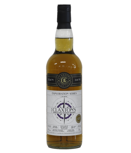 Fles Claxton’s Exploration Benrinnes 2012 8YO, single malt whisky, op voorraad bij slijterij t Bockje in Bathmen