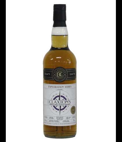 Fles Claxton&rsquo;s Exploration Benrinnes 2012 8YO, single malt whisky, op voorraad bij slijterij t Bockje in Bathmen