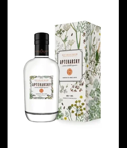 Nusbaumer Aptekarsky Artisan Distilled Aquavit bij t Bockje in Bathmen