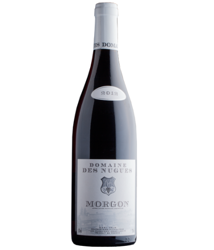 Fles Domaine des Nugues Morgon, wijn op voorraad bij slijterij t Bockje in Bathmen