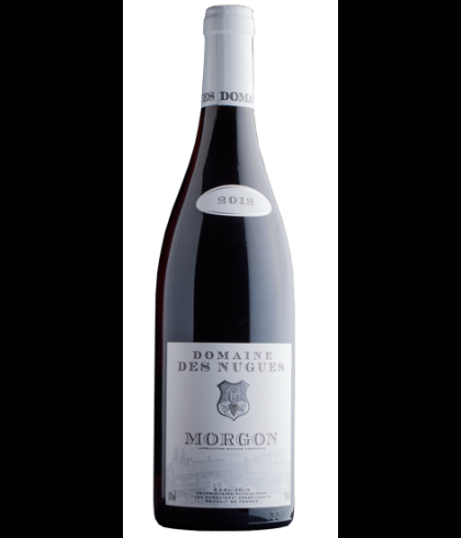 Fles Domaine des Nugues Morgon, wijn op voorraad bij slijterij t Bockje in Bathmen