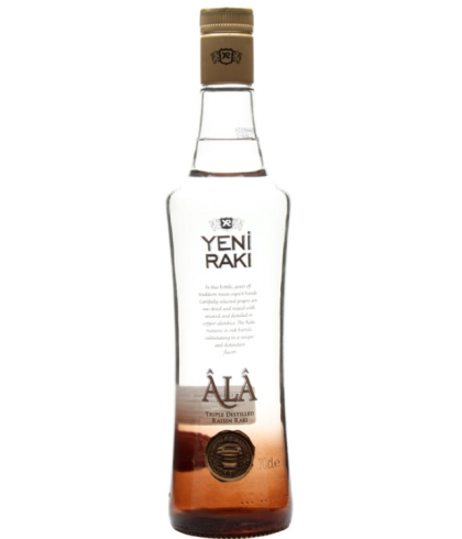 Likeur Yeni Raki Ala van Yeni, bij slijterij ’t Bockje in Bathmen