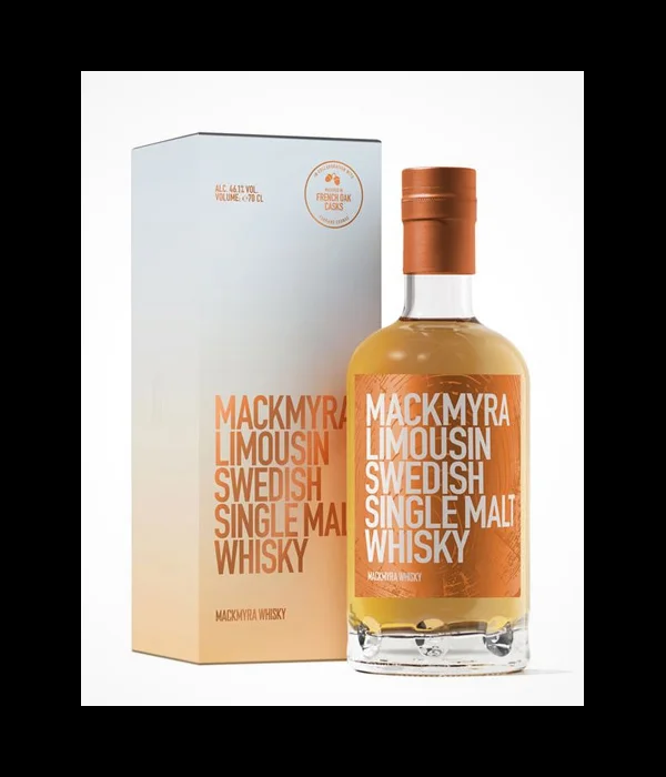 Mackmyra Limousin Swedish Single Malt Whisky bij t Bockje in Bathmen