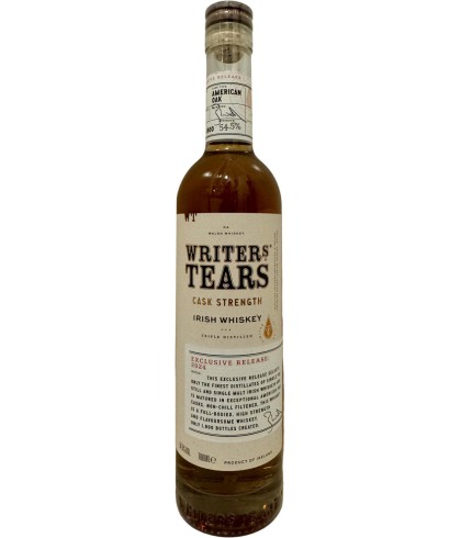 Fles Writers' Tears Cask Strength 2024 Limited Edition, whisky, bij slijterij t Bockje in Bathmen