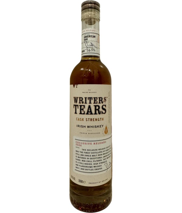 Writers’ Tears Cask Strength 2024 Limited Edition bij t Bockje in Bathmen