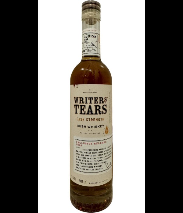 Writers’ Tears Cask Strength 2024 Limited Edition bij t Bockje in Bathmen