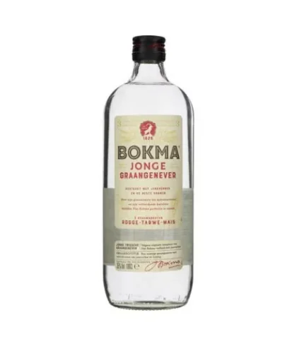 Bokma Jonge Jenever Rond 1 liter, jenever bij slijterij t Bockje in Bathmen