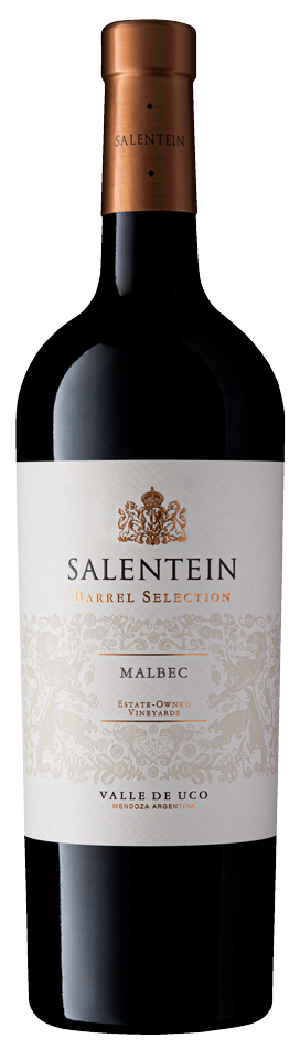 Fles Salentein Barrel Selection Malbec, wijn, op voorraad bij slijterij t Bockje in Bathmen