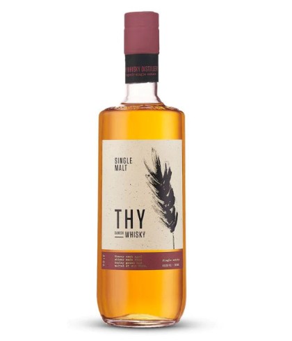 Fles Thy Danish Single Malt Whisky, whisky, op voorraad bij slijterij t Bockje in Bathmen