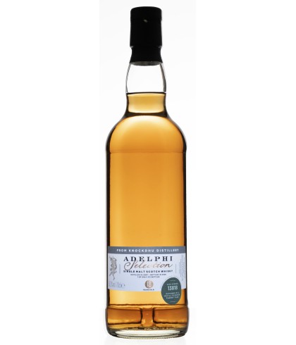 Fles Knockdhu 18 Years Old 2007, single malt whisky, op voorraad bij slijterij t Bockje in Bathmen