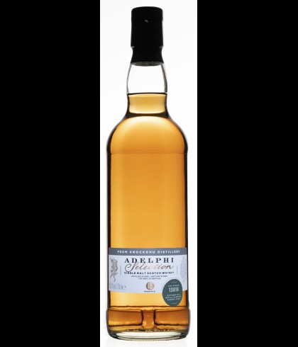 Fles Knockdhu 18 Years Old 2007, single malt whisky, op voorraad bij slijterij t Bockje in Bathmen