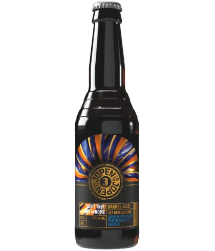 Jopen Barrel Aged Don’t TRye This @Home BA Rye Wine Peated Whisky, bier op voorraad bij slijterij t Bockje in Bathmen