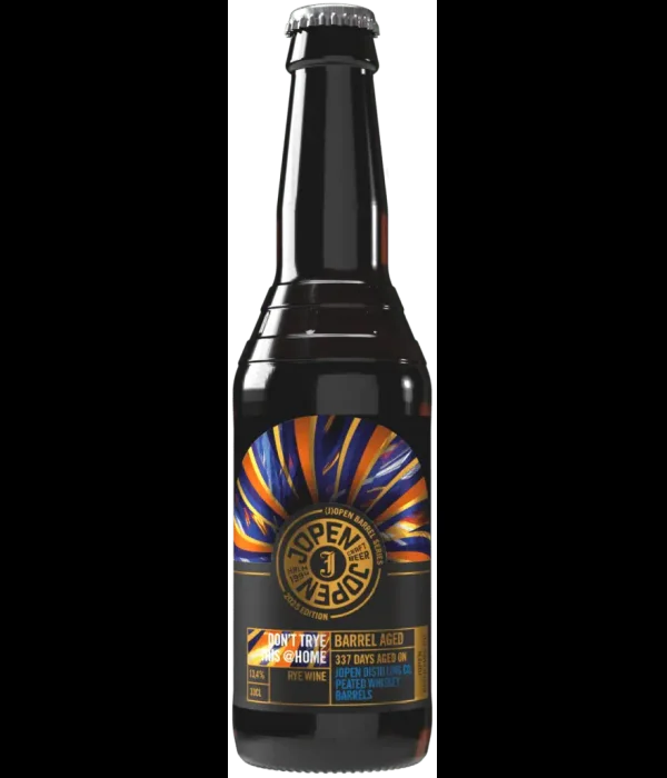 Jopen Barrel Aged Don’t TRye This @Home BA Rye Wine Peated Whisky bij t Bockje in Bathmen