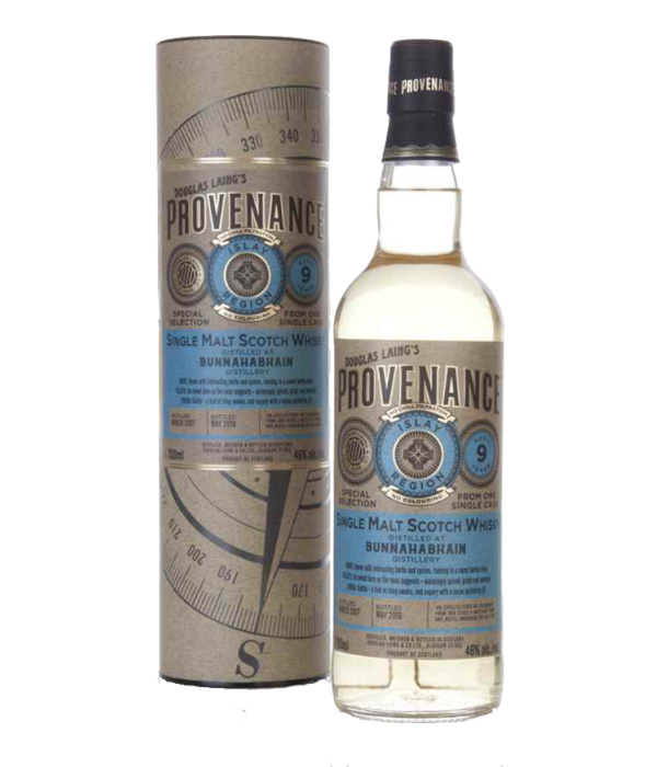Bunnahabhain Provenance 8 YEARS Old Islay Single Malt Whisky bij t Bockje in Bathmen