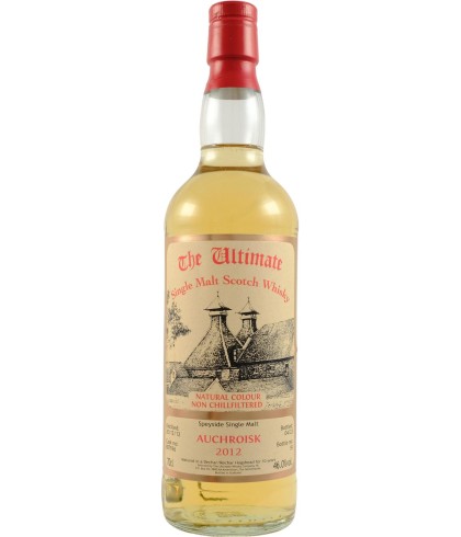 Fles The Ultimate Auchroisk 2012, single malt whisky, op voorraad bij slijterij t Bockje in Bathmen