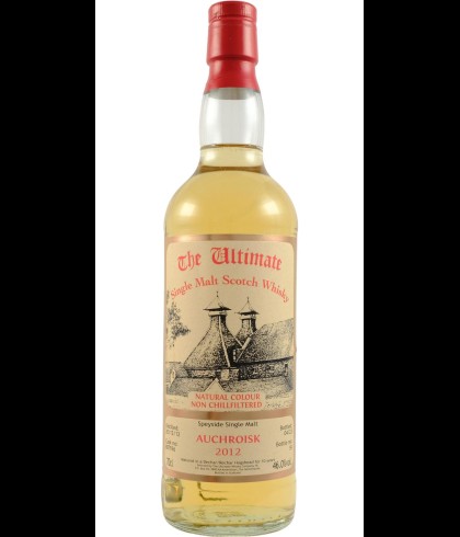 Fles The Ultimate Auchroisk 2012, single malt whisky, op voorraad bij slijterij t Bockje in Bathmen