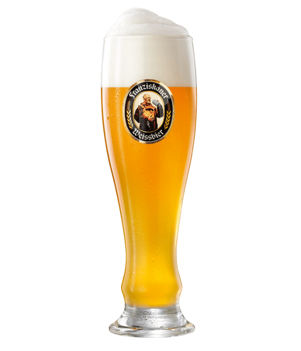 Franziskaner Weizenglas 50cl bij t Bockje in Bathmen