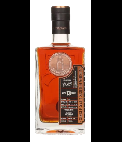Fles The Single Cask Williamson 2010 13 Years Old, enkel vat gebotteld door The Single Cask, op voorraad bij slijterij t Bockje in Bathmen