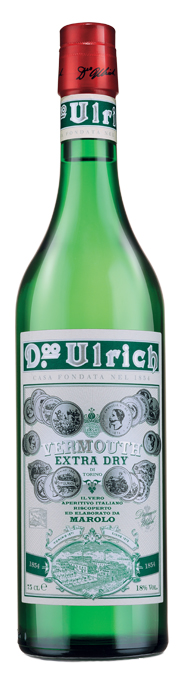 Vermouth Marolo Ulrich Vermouth di Torino Extra Dry van Marolo Ulrich, op voorraad bij slijterij ’t Bockje in Bathmen